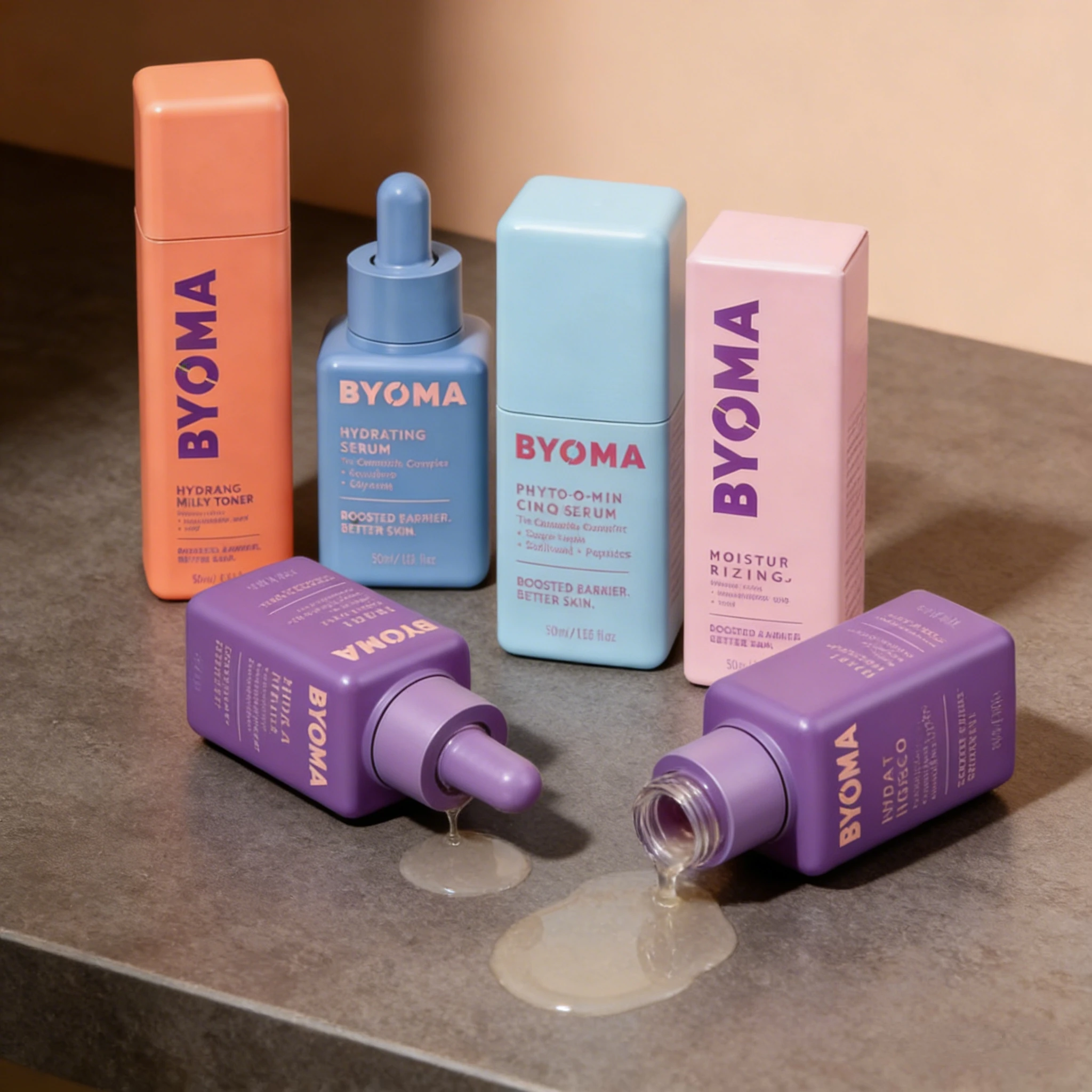 Hair Care Gisou - Set Viso Riparatore Coreano allo Squalane: