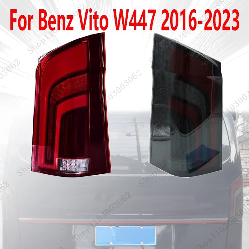 

Автомобильные задние фонари для Benz Vito W447 2016-2023, внешний задний указатель поворота, указатель заднего вида, дневные ходовые огни