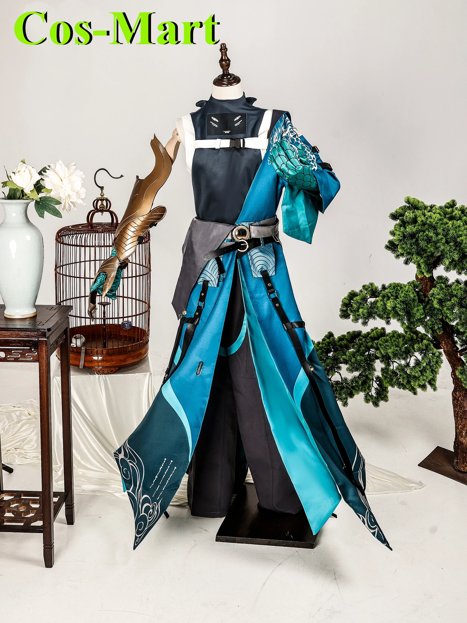 Cos-Mart Game Wuthering Waves Jiyan Cosplay Costume Fashion Handsome Uniform Full Set Activity Party Role Play Clothing Female