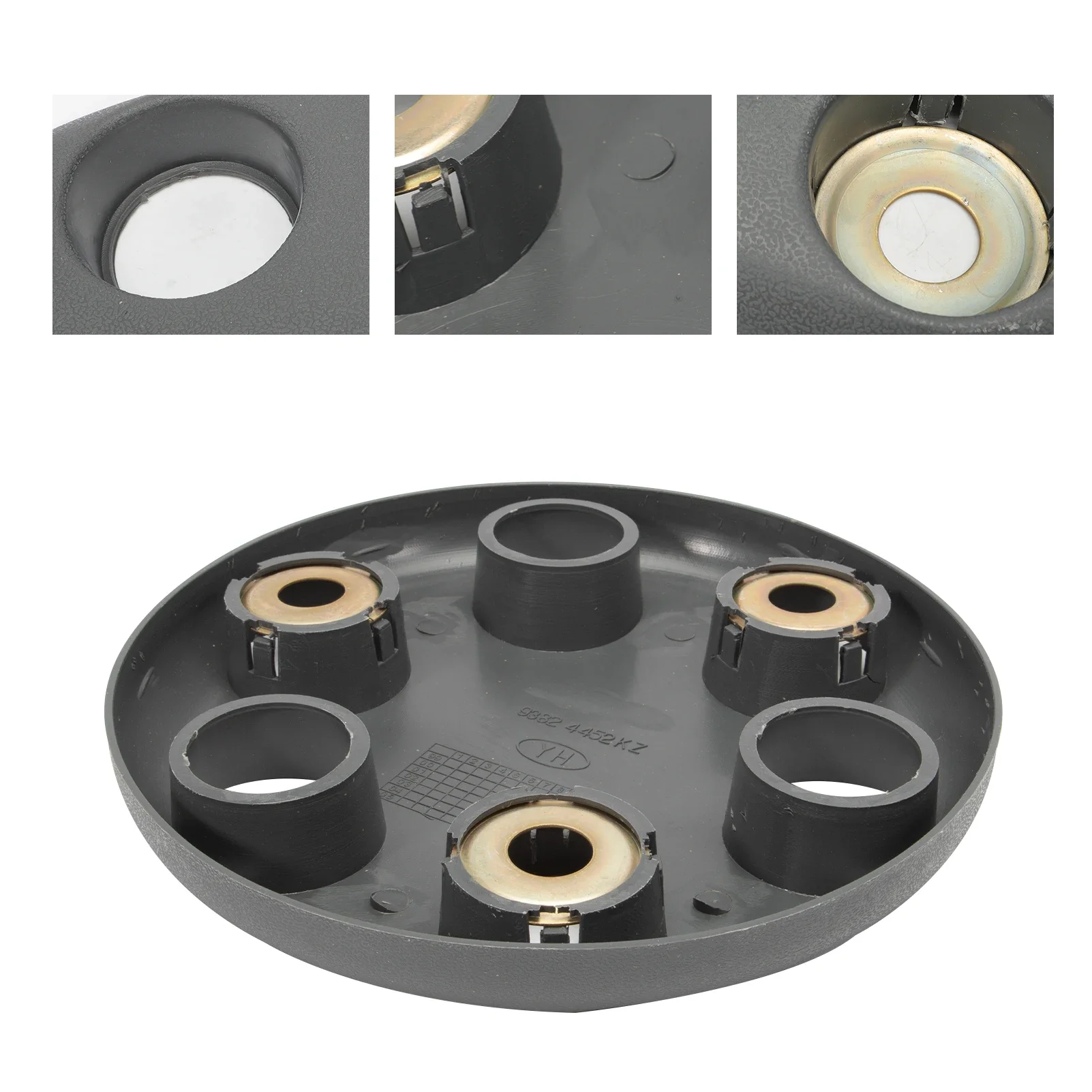 1 Pair Wheel Hub Cover For  Iveco Daily III/IV 1999 -2013 Car Accessories 93824452