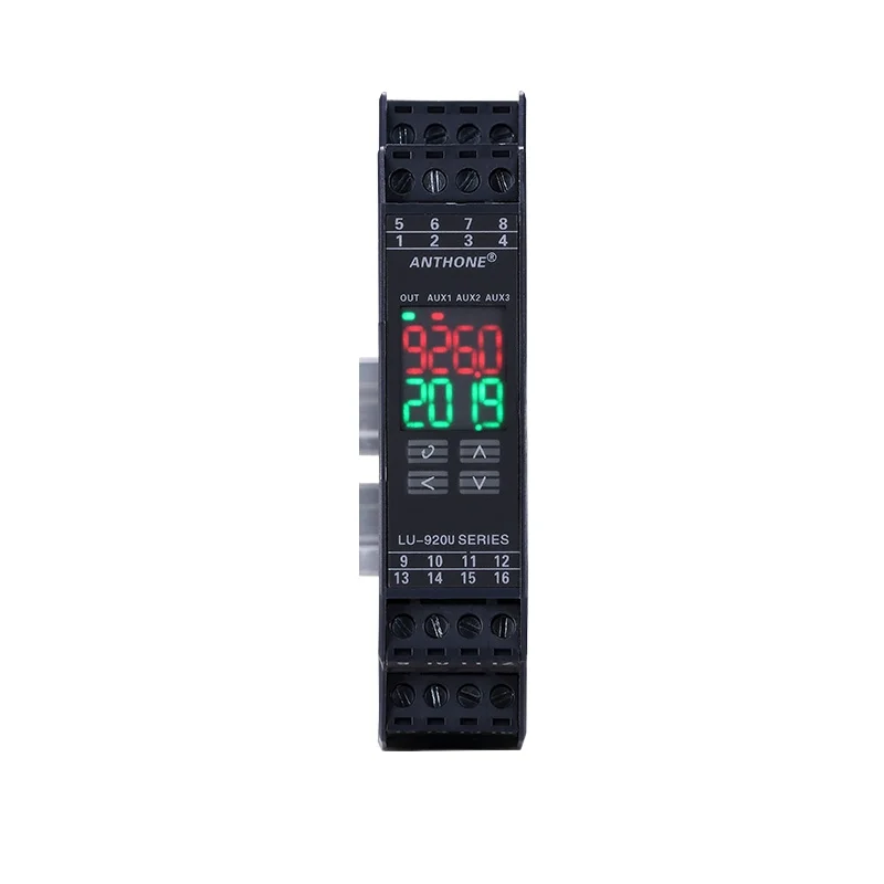 

Display module with RS485 communication MODBUS 4-20mA rail mounted pressure display