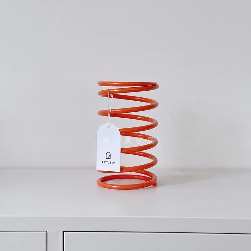 حامل زهور الربيع الإبداعي الحديث متعدد الألوان أواني النباتات البستنة الداخلية تنفس تصميم بسيط حامل النباتات المرتفع