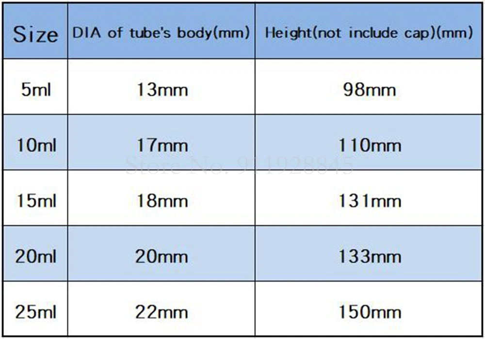 Imagem -05 - Graduado V-forma Inferior Vidro Graduado Tubo de Centrifugador 5ml 10ml 15ml 20ml 25ml com Boca de Moagem 10 Peças Lote