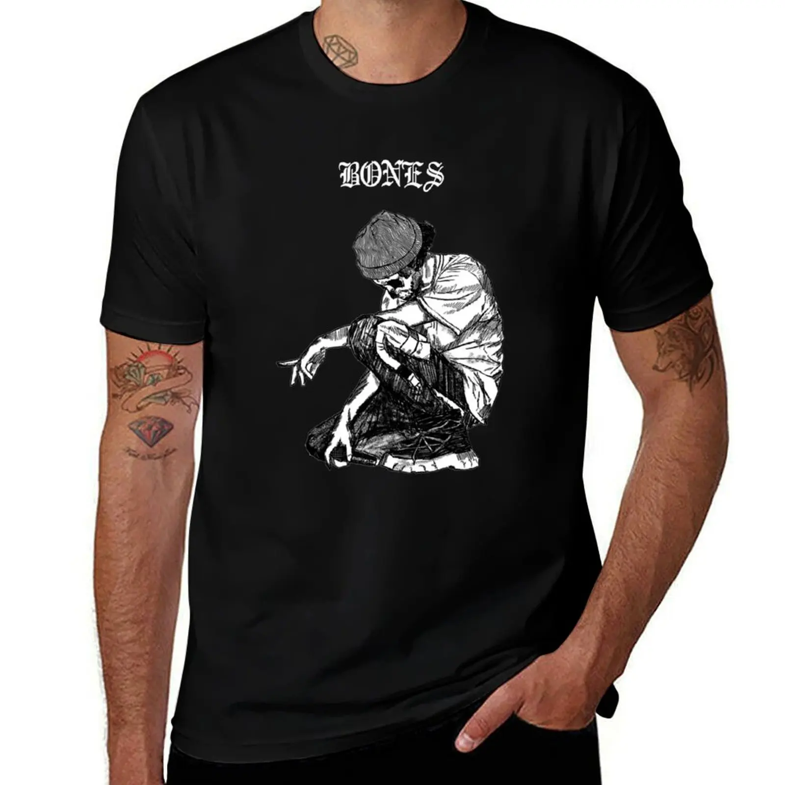 

Drawn Up Sesh Bones T-Shirt anime tshirt man t shirt animal prinfor boys kawaii clothes tee shirts for men