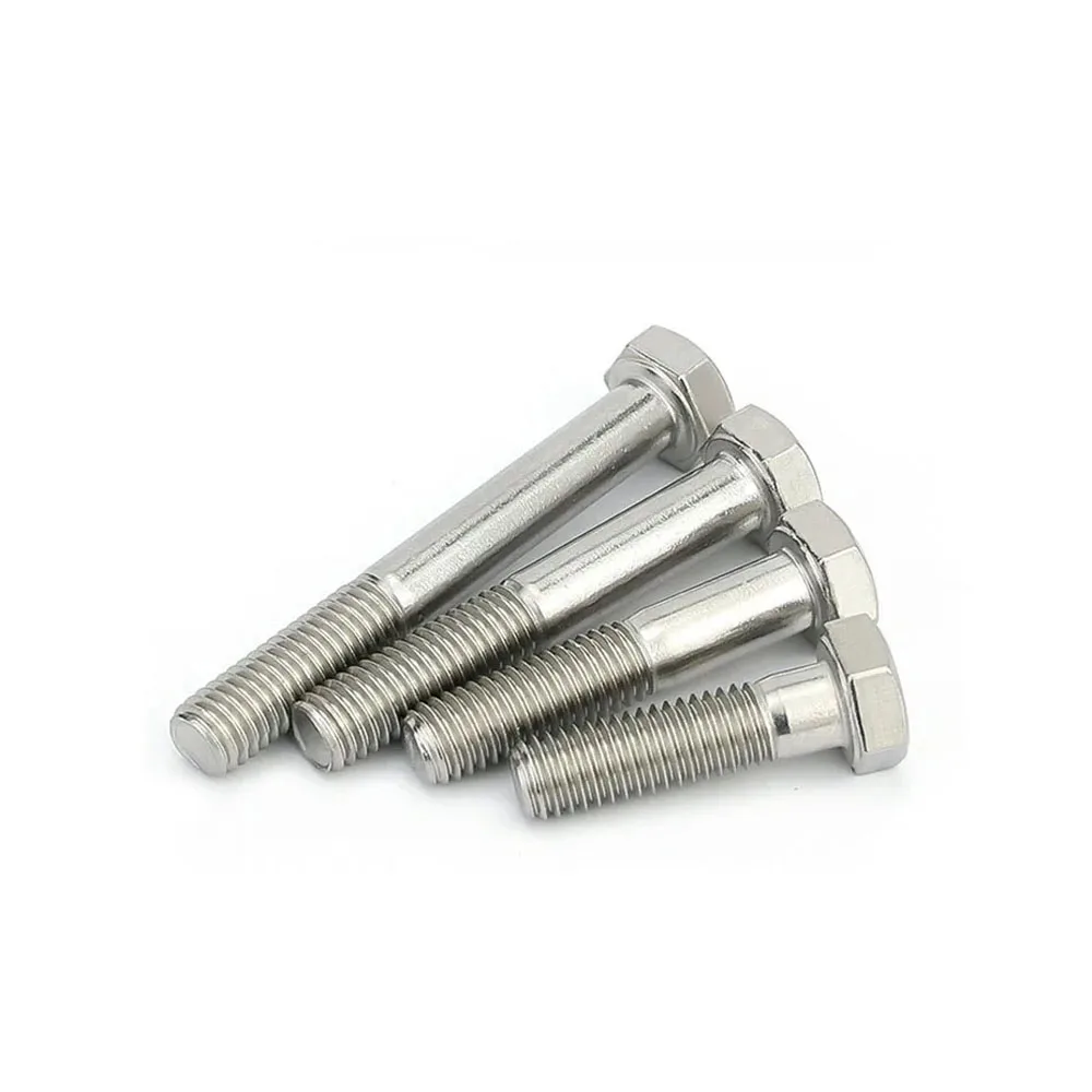 M6 M8 M10 M12 M14 M16 DIN931 Partial Thread External Hex Head Screw 304 Stainless Steel Half Thread Hexagon Head Bolt
