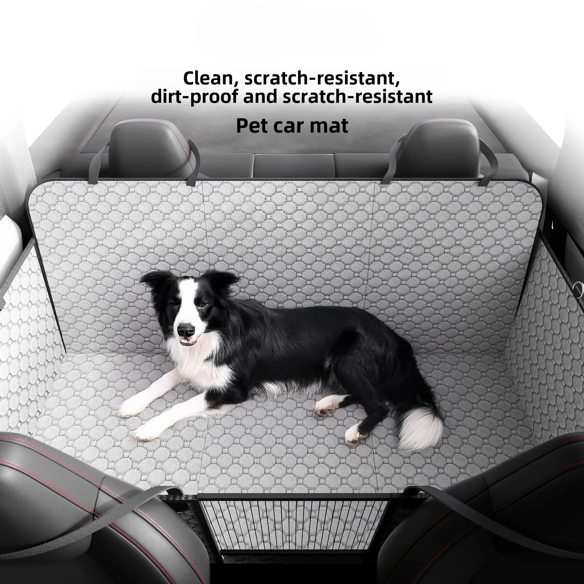 

Waterproof and Durable Pet Car Seat Cover for Medium and Large Dogs - The Best Way to Keep Your Car Clean and Tidy