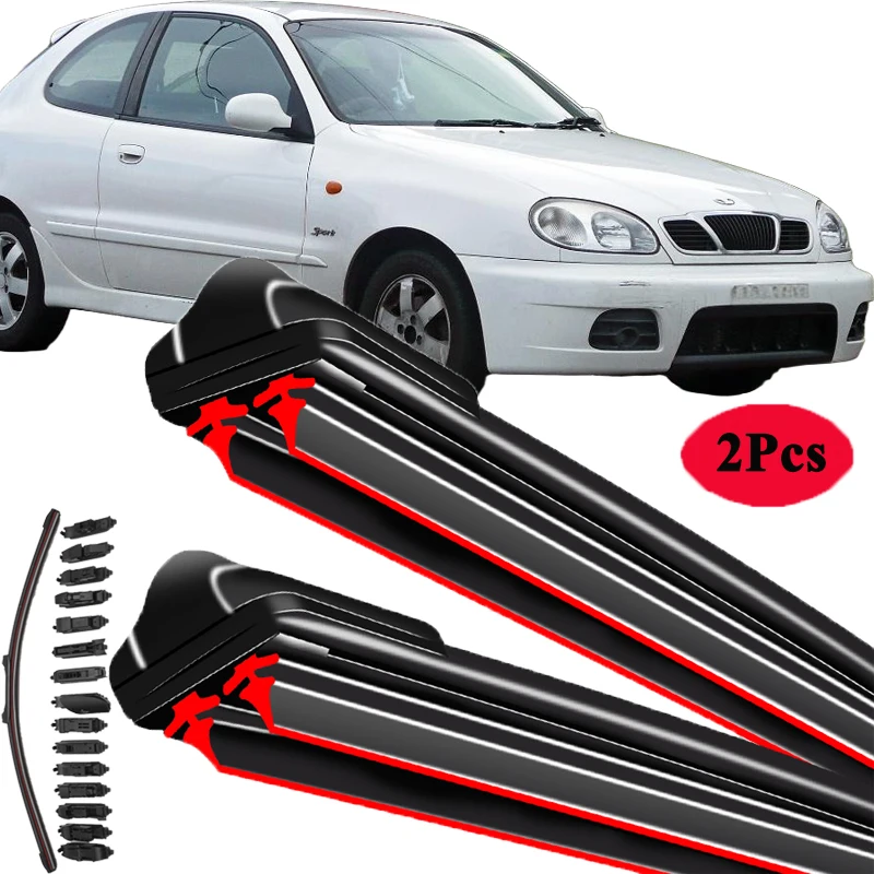 

For Chevrolet Daewoo Lanos Sens 1995-2007 Car Windshield Wiper Blade Front Windscreen Brushes Washer Accessories Window Cleaning