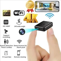 XD Mini cámara Full HD 4K WiFi visión nocturna monitoreo de seguridad remoto protección del hogar grabadora de vídeo impermeable