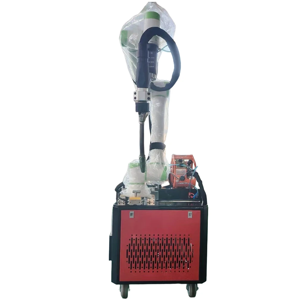 Automatic Collision Prevention Robotic 6 Axis MIG Welder Industrial Manufacturing Laser Welding Machine New Condition Low Price