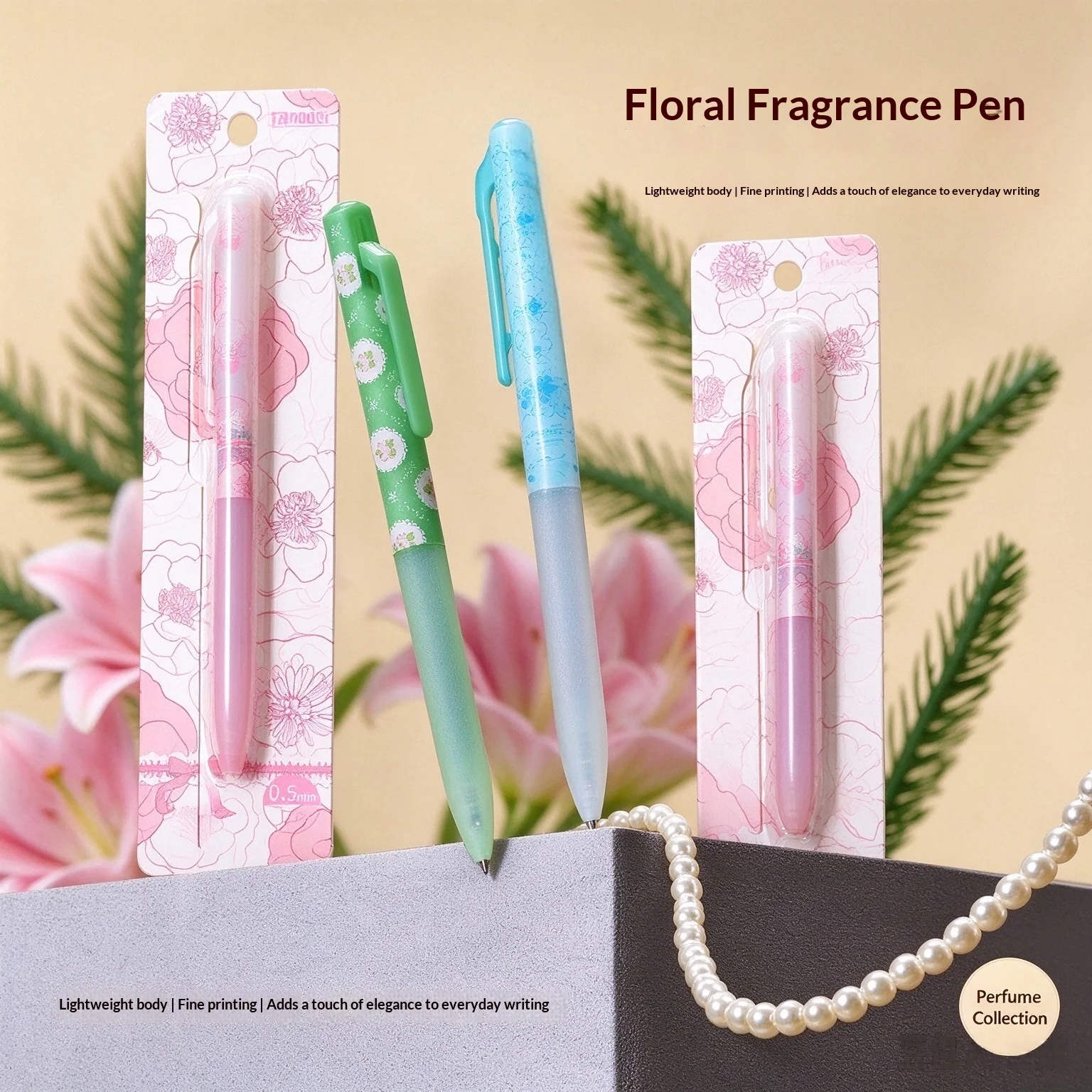 Newest TANOOCI TBX-105 Fragrance Gel Pens,0.5mm Safe, Non-Toxic,Quick Drying Stationery Smooth Writing Efficient School Supplies