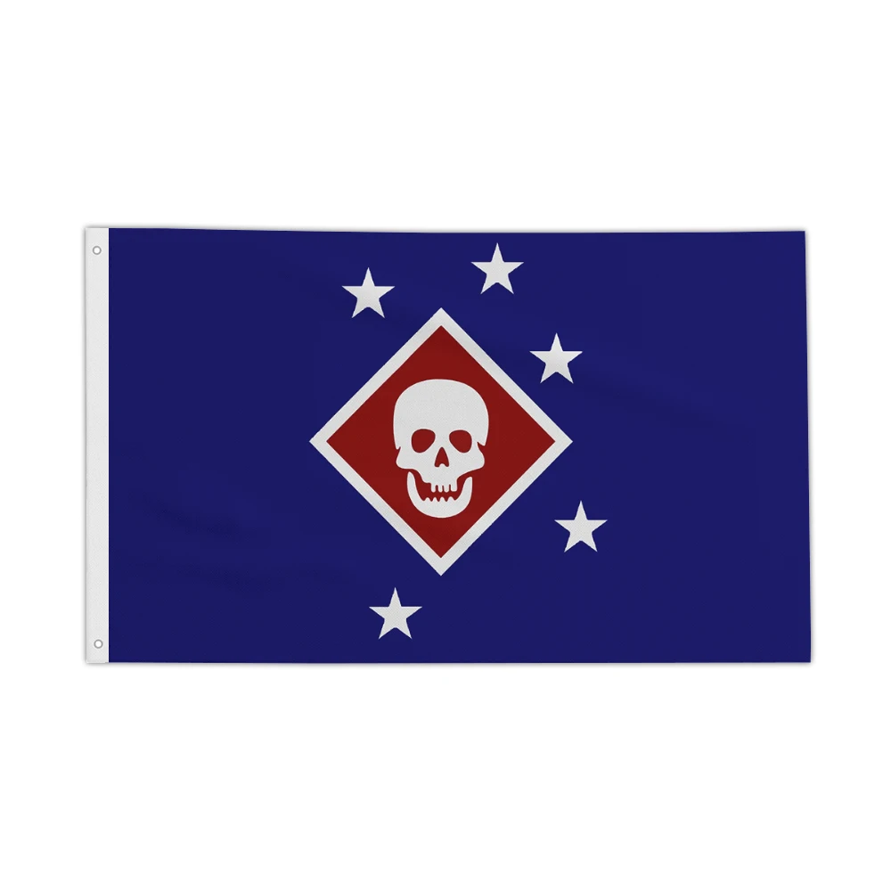 

90*150cm Marine Raider Flag Indoor And Outdoor Decoration Banner Size Pattern Logo Custom DIY Flag