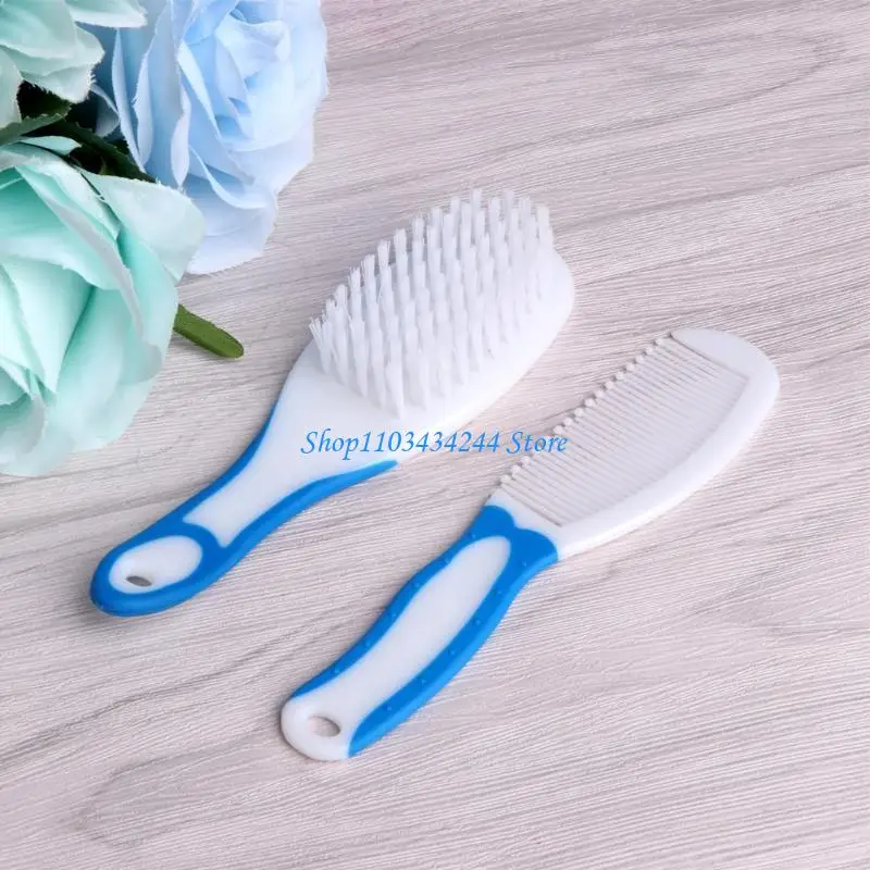 

Baby Safety Comb Woolen Hair Brush Care Kids Massage Baby Safety Material For Baby's for Health Grooming Tools