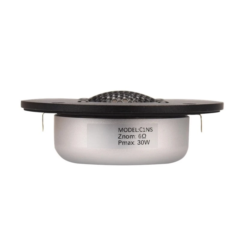 

Suitable for DIY Top Collection 4 Inch Silver Neodymium Magnetic, Beryllium Copper Wire Edge Film Tweeter Speaker Unit C1NS