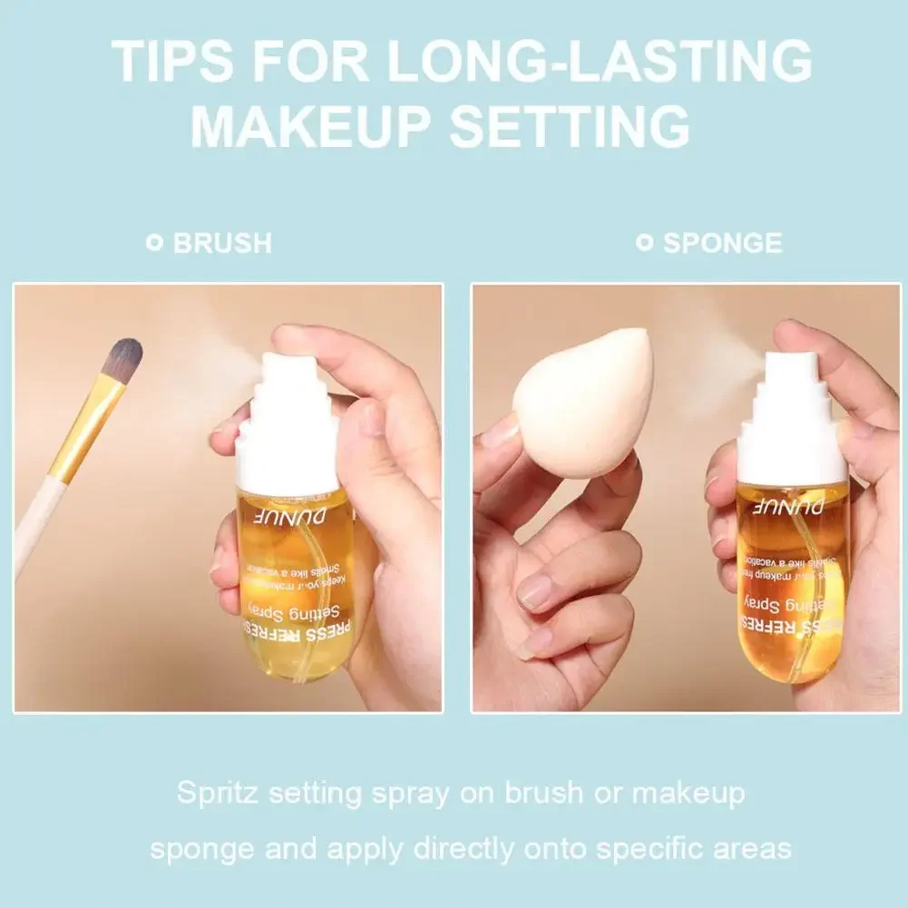 55ml Makeups Setting Spray Moisturizing Long Lasting 24 Hours Hydrate Oil Control Quick Fixer Cosmetics Keeps Your Makeup Fresh