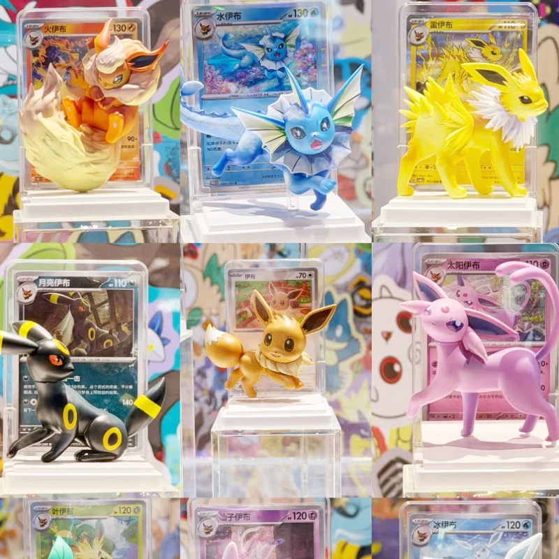 pokemon-2026-original-eevee-set-ptcg-dream-brush-blind-box-third-series-anime-display-peripheral-model-collectible-gifts-toys