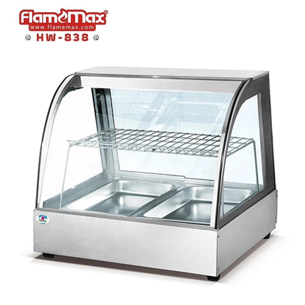HW-660 Commercial Countertop Food Warmer Heating Unit Display Cabinet Case Warming