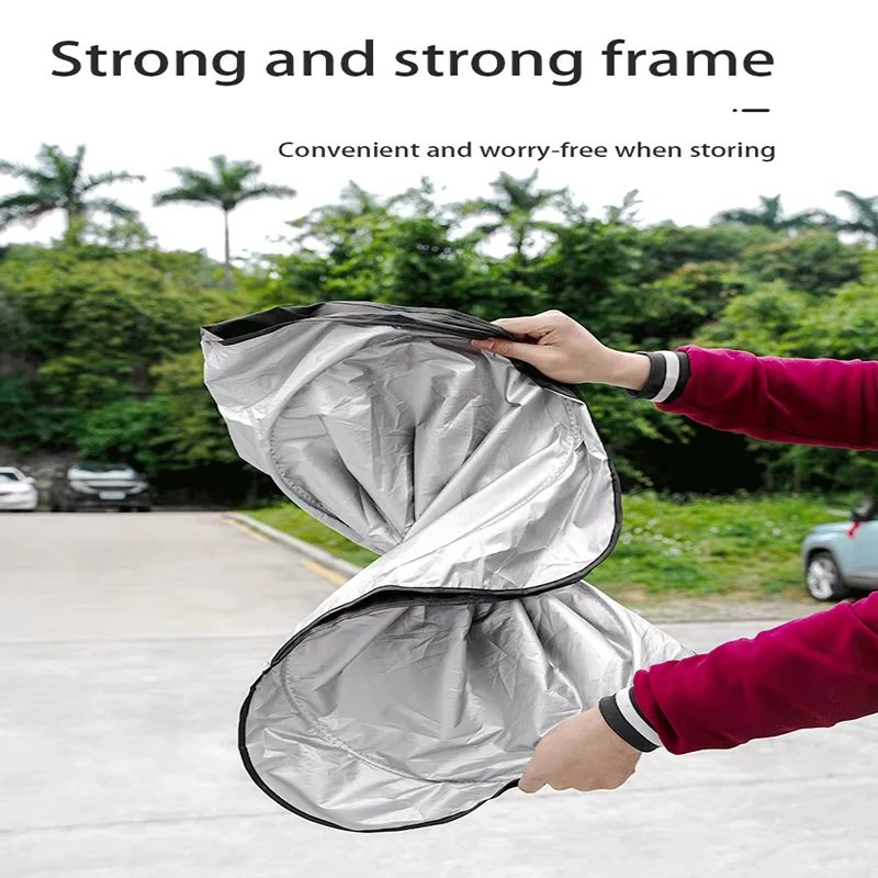 Car Windshield Sun Shade Visor UV Protection Shield For Ford S MAX Ranger Focus Fiesta Mondeo Kuga Mustang Escort KA Ecosport