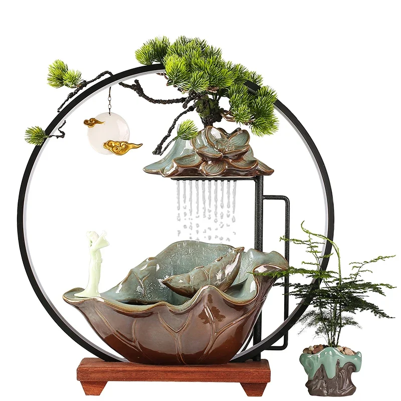 Lotus Incense Burner Fountain Waterfall Censer Doterra Incense Burner Essential Quemadores De Incienso Living Room Decorations