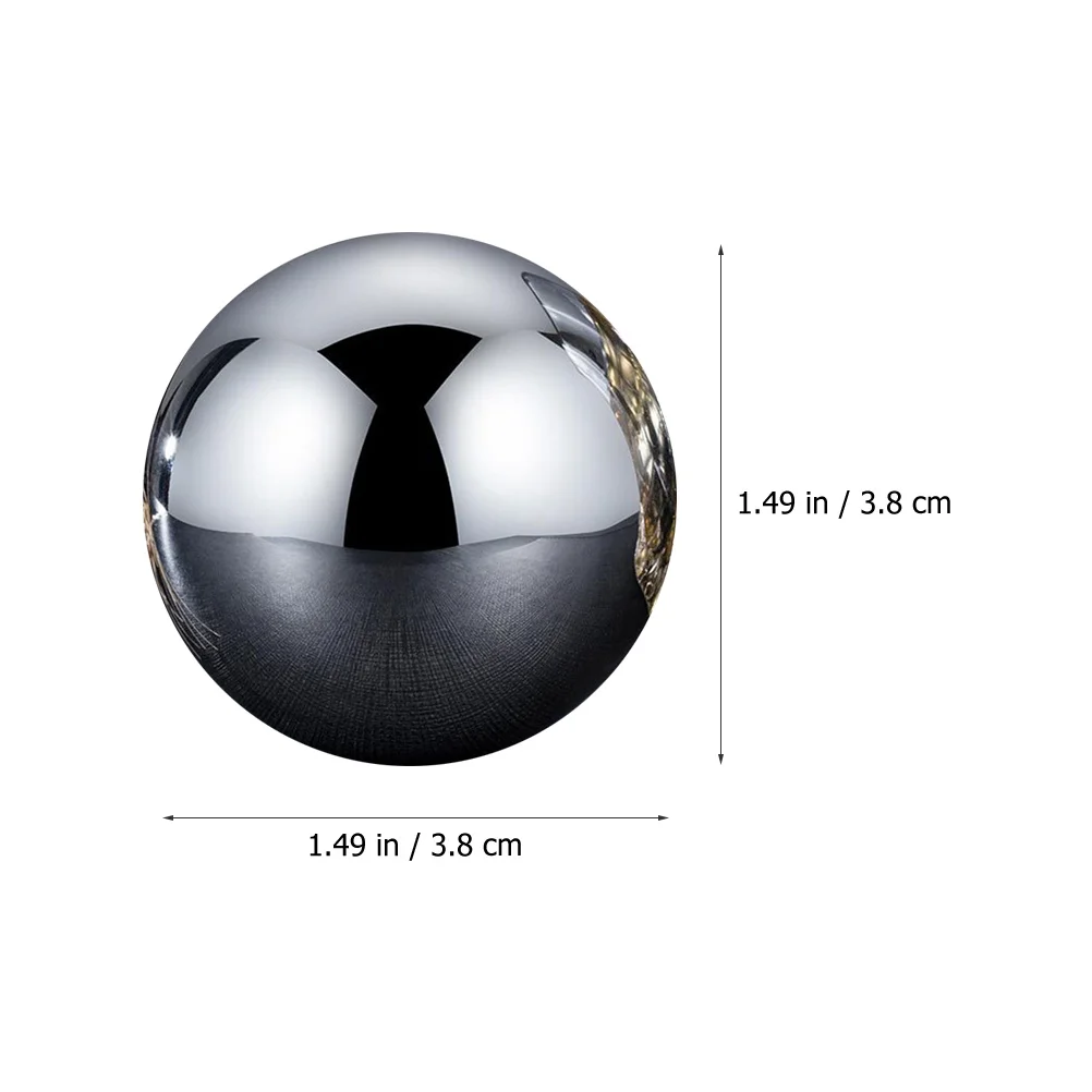 

2Pcs Stainless Steel Ice Cubes Reusable Metal Whiskey Stones Wine Rocks Cooling Balls for Beverage Home Bar