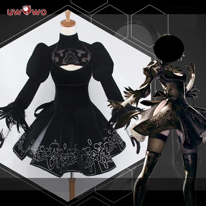 Nierr:Automataa Yorhaa 2B Cosplay Game Costume Luxurious No.2 Type B Base 2B New Custom-Made Halloween Costumes