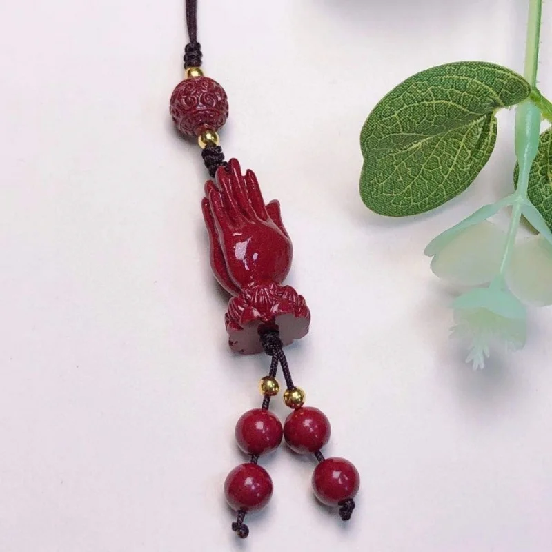 

Необработанная руда, фиолетовый золотой песок, Будда, очаровательное изделие Pure Zhu Seiko