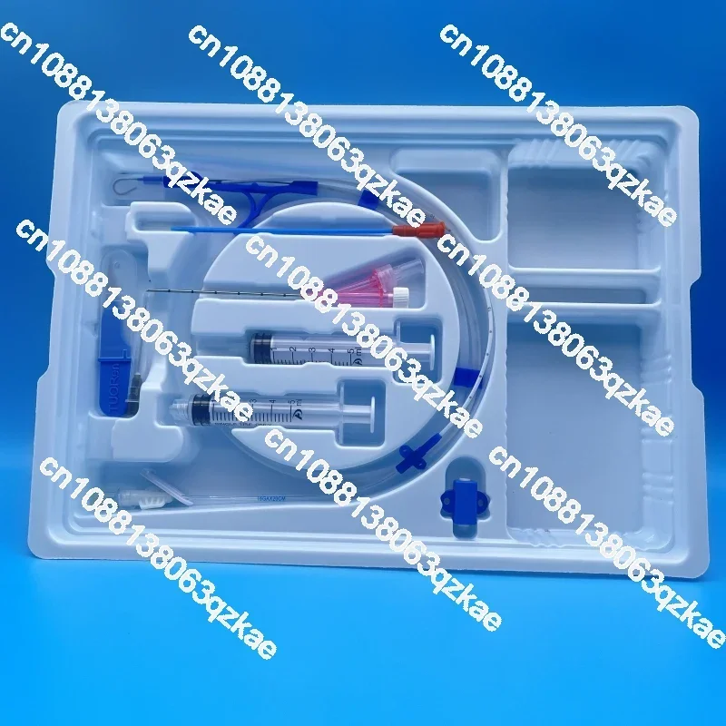 Disposable central venous catheter kit with single lumen, double lumen, and triple lumen