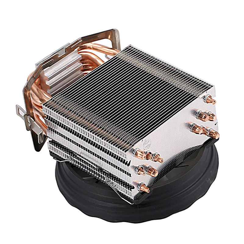 Imagem -05 - Qiuzaim Ventilador de Refrigeração 120 mm Heat Pipe Processador Cpu Adequado para Instalação Lga775 115x1200 1700 i5 i7 Amd 2011x79x99 e5