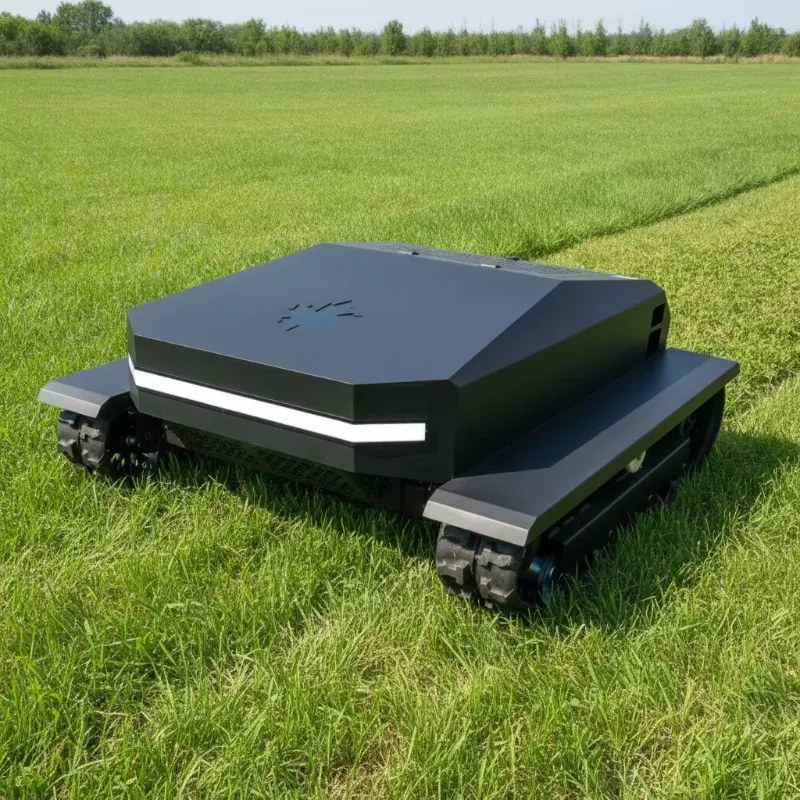 Remote Control Lawn Mower Efficient Robotic Grass Cutter With Low Power Consumption Design