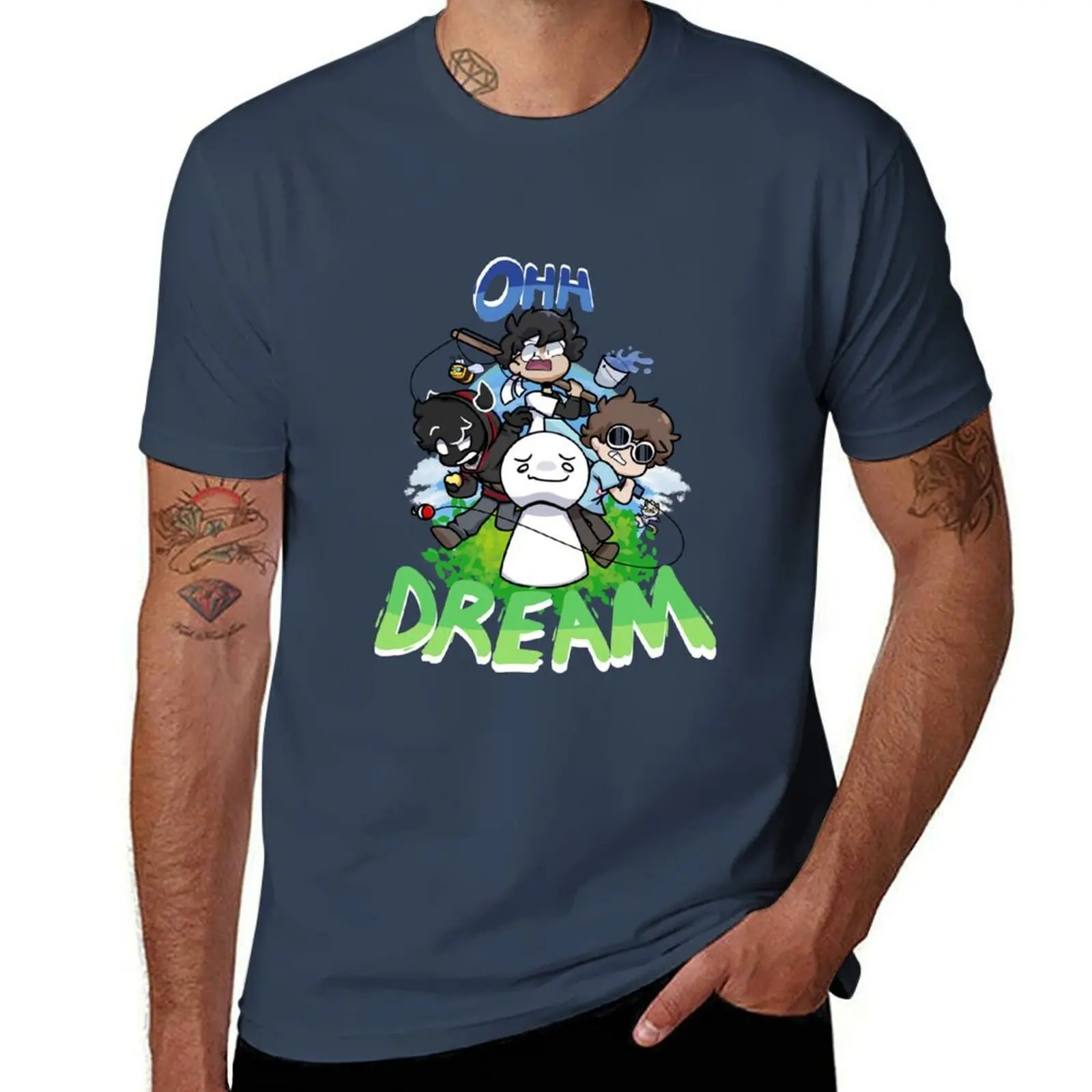 Manhunt Dream T-Shirt Worker Basic Short Sleeve Tee