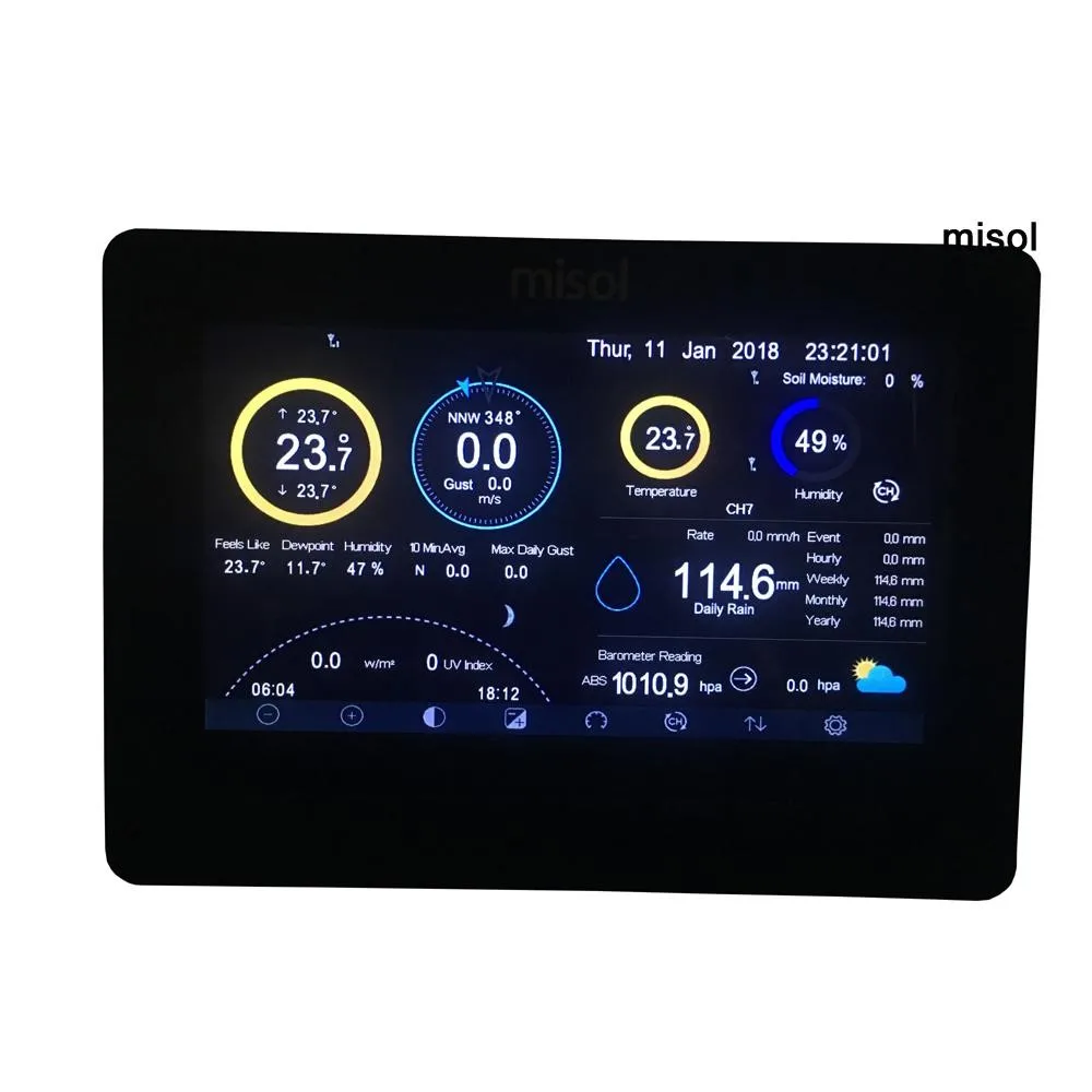 Misol HP2550-Display for Weather Station 433Mhz