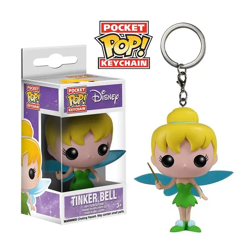 Funko pop Jasmine priness Keychain PVC Action Figure Collection Model Toys For Children birthday gift