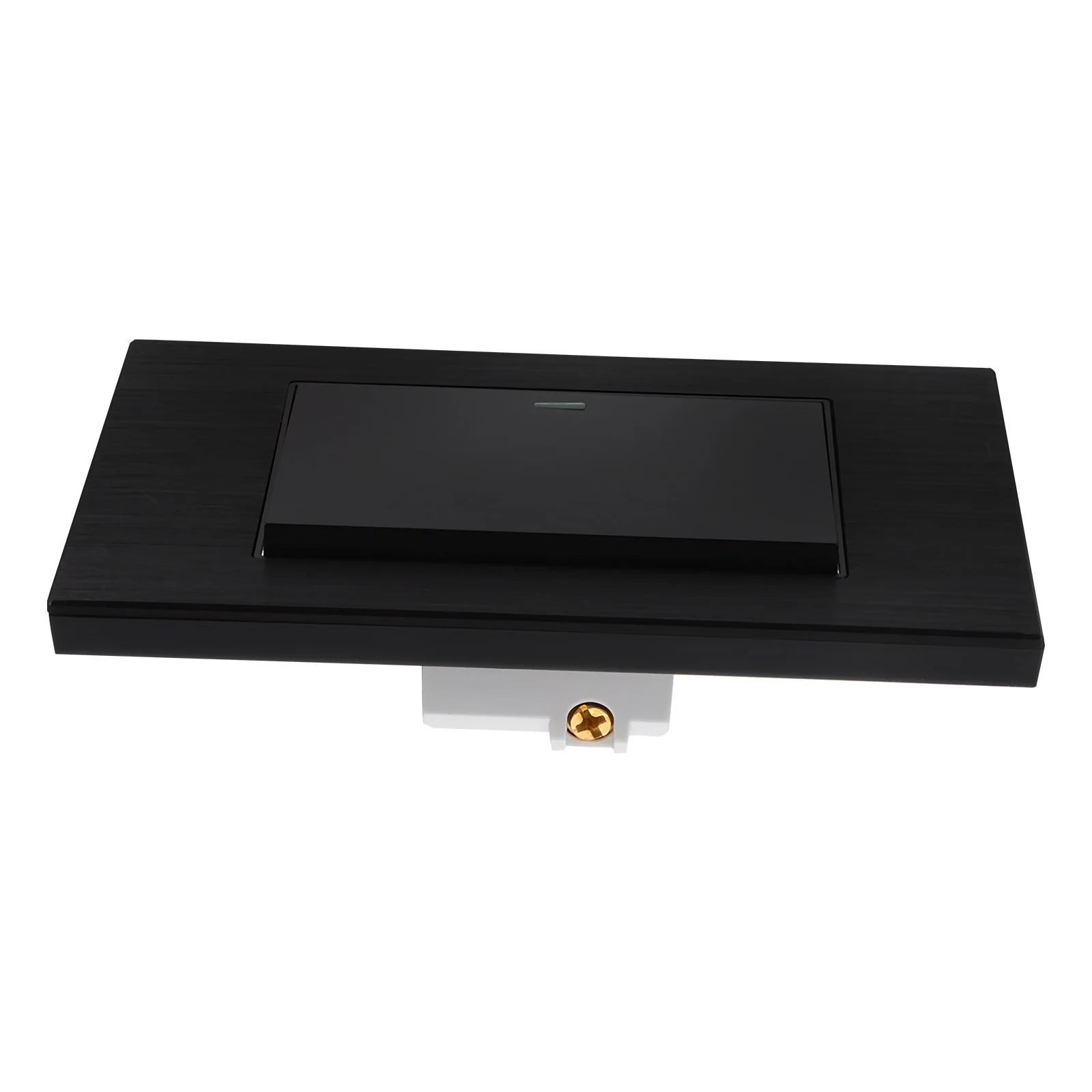 

Single Control Wall Switch Panel Durable Pc Material Easy Operation Smooth Surface Light Switch Cover Home Use