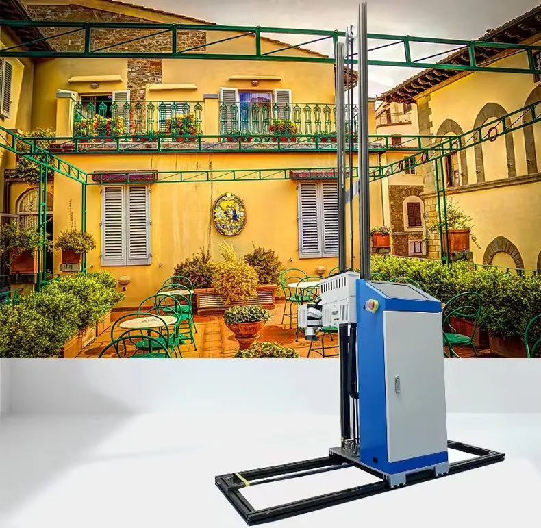 Outdoor Indoor Automatic Wall Art Printing Machine Price 3D Vertical Wall Pen Direct To Mural Wall Painting Printer