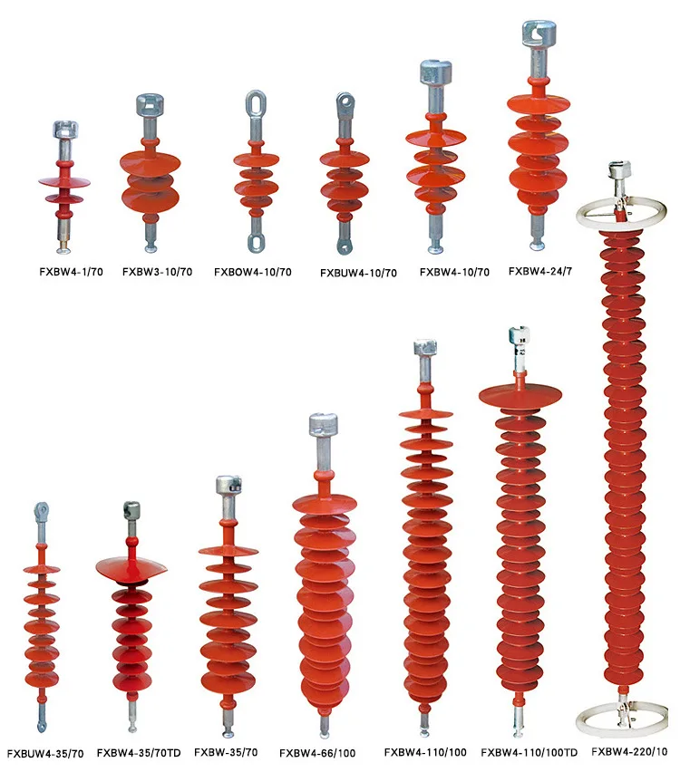 C5-95/500 15kV Station Post Insulator Composite Material For Lightning Protection And Earthing