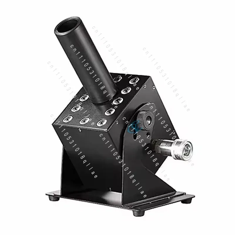 Stage Effect Fog Machine 12*3W CO2 Column Led RGB Color Mixing Gas Smoke Fog Cannon Machine DMX Disco Bar Party Nightclub