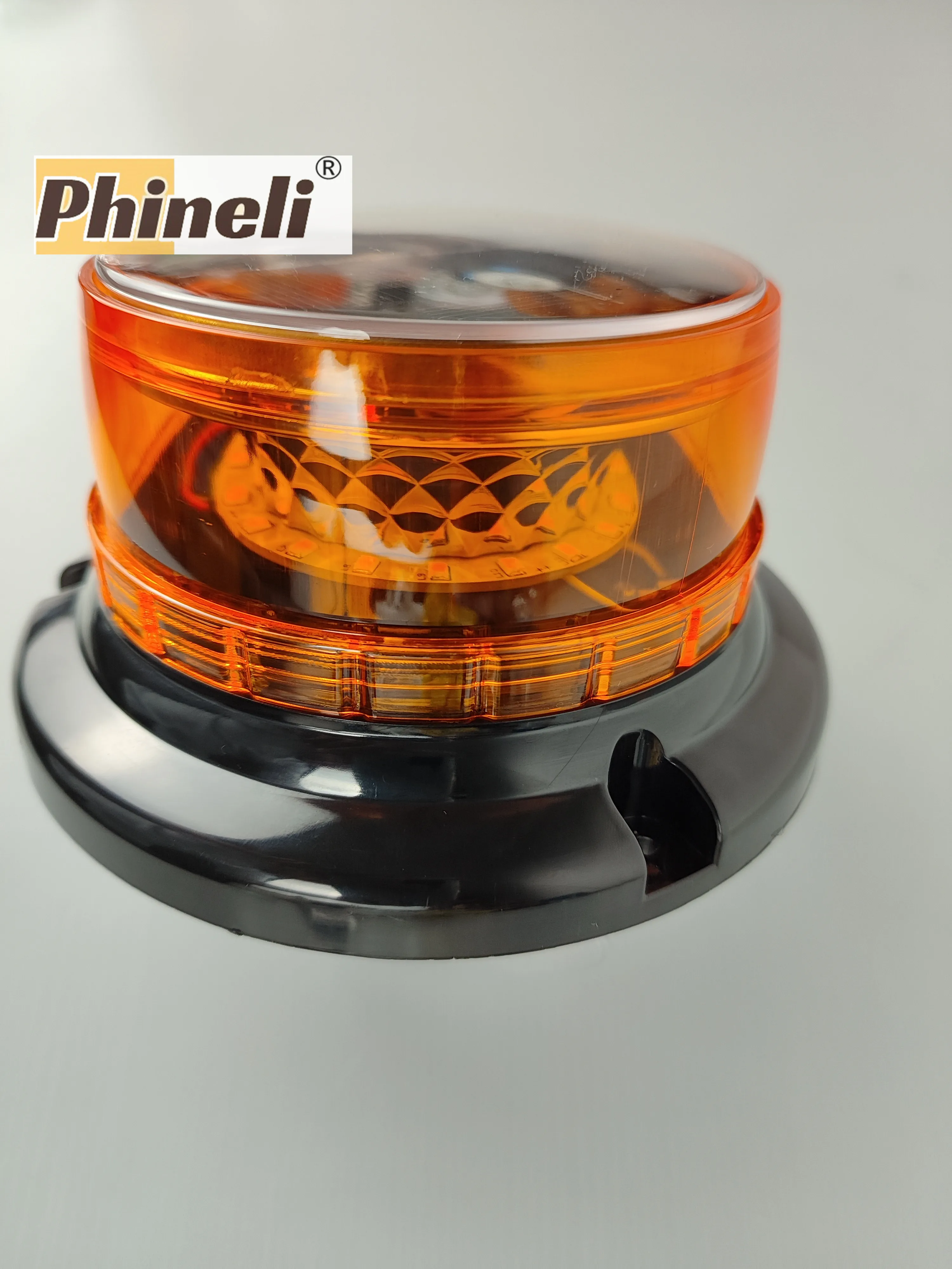 Multi mode super flash LED Solar waterproof Flash rotate emergency Warning Light Ceiling strobe light Strong magnetic Beacon