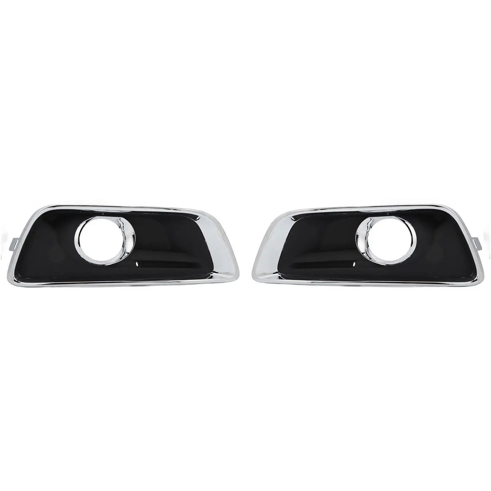 

1pair Fog Light Cover Grille Bezel Left Right Fog Light Frame Replacement for chevy malibu 2012 to 2015 Car Light Cover New