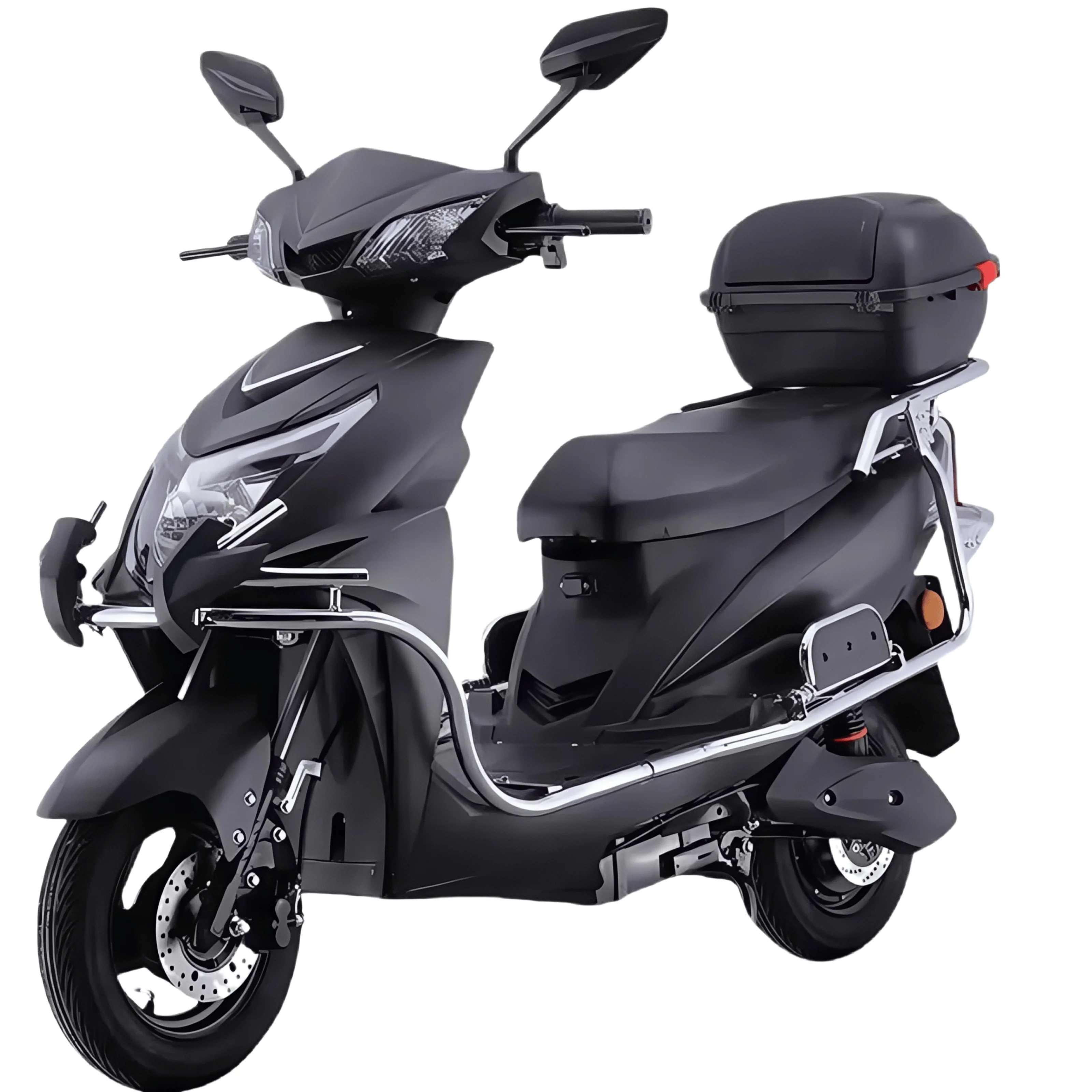 Hot Sale 1000 W Electric Bike Steel Frame 2 Wheels Rear Motor Brushless Lead Acid for Digital Sensor Best Electric Motorcycle