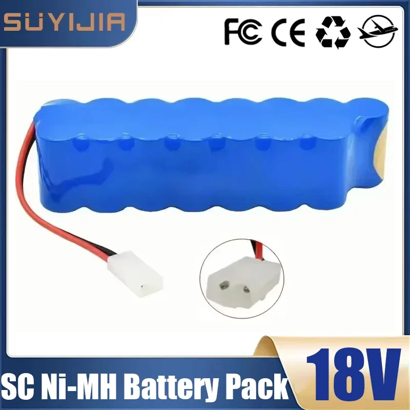 Original SC 18V 9800mAh Rechargeable NiMH Battery Pack Vacuum Cleaner Replacement Battery for Rowenta RH8771 Tefal Cyclone