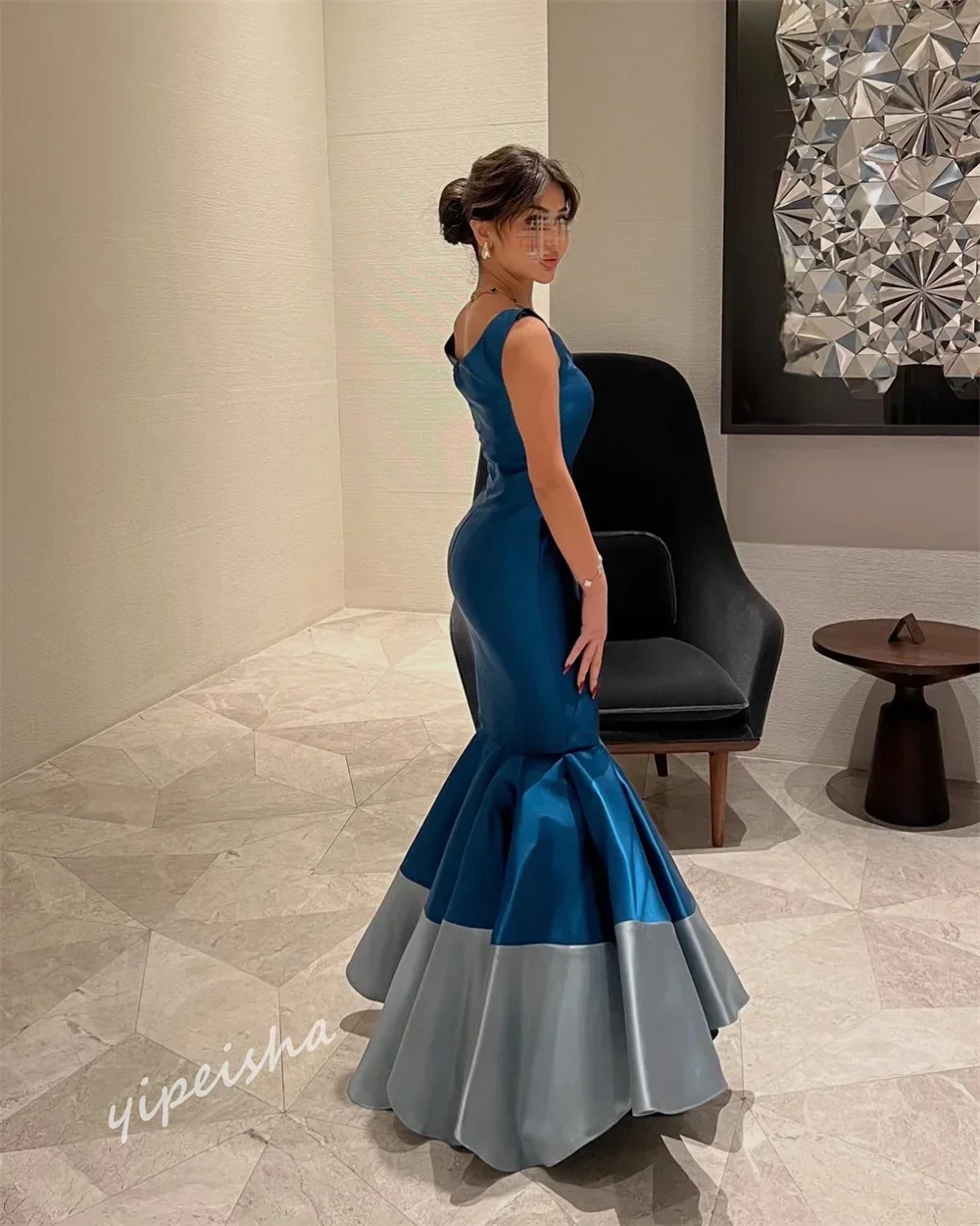 Personalizado moda simples retro coluna querida midi vestidos quinceanera formal elegante brilho de alta qualidade formal cl