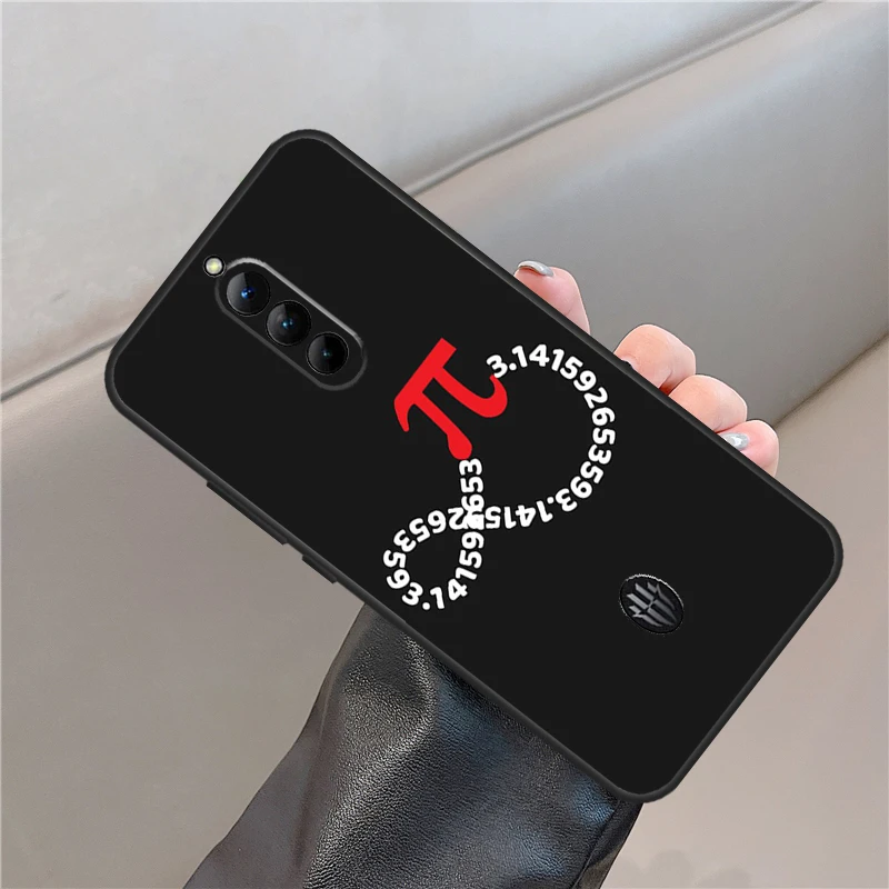 حافظة Math Formula Pi لهاتف ZTE Nubia Red Magic 10 Air 5G 7 6S 7S Pro RedMagic 10 9 8 8S 9S 10S Pro Plus
