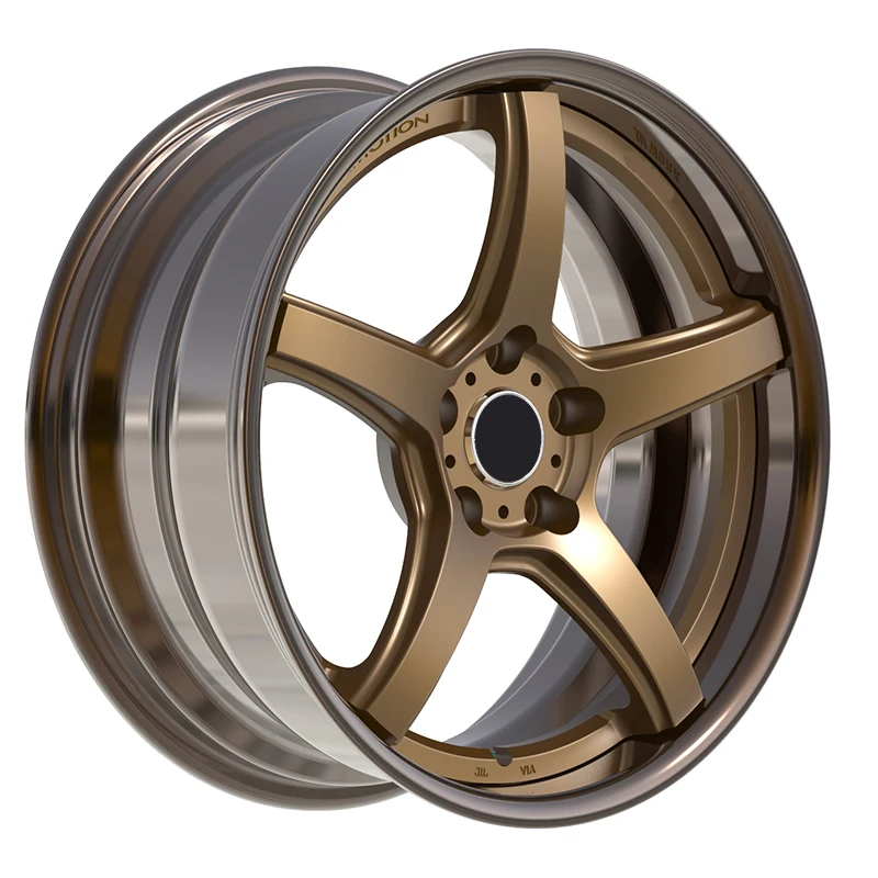 BR Forgedlip Polished Antique Bronze Inch Concave Racing Wheels, Suitable