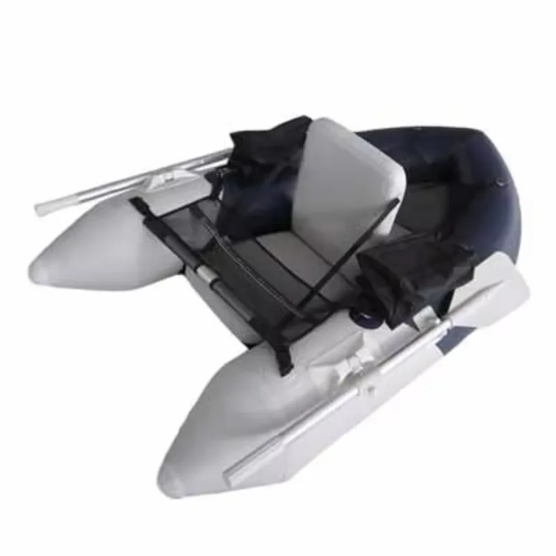 Mini Fly Fishing Boat Float Tube Inflatable Pontoon Fishing Boat