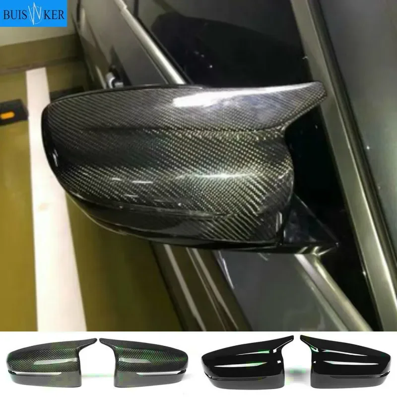 For BMW 3 4 5 7 8-Series G20 G21 G28 G11 G12 G14 G15 G16 G30 G31 G38 G22 Carbon Fiber Exterior Side Rearview Mirror Cover Trim