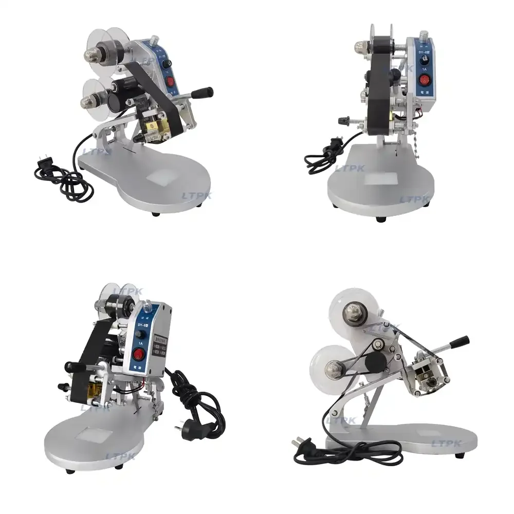 

DY-8 Manual Hot Letters Stamp Coding Foil Machine for Batch and Date Coding