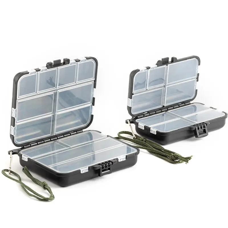 Doppelseitige Tackle Box Box Angelausrüstung Zubehör Aufbewahrungsbox Angelköder Box Mino Harter Köder Bleistift Tintenfisch Gefälschte Köder Box
