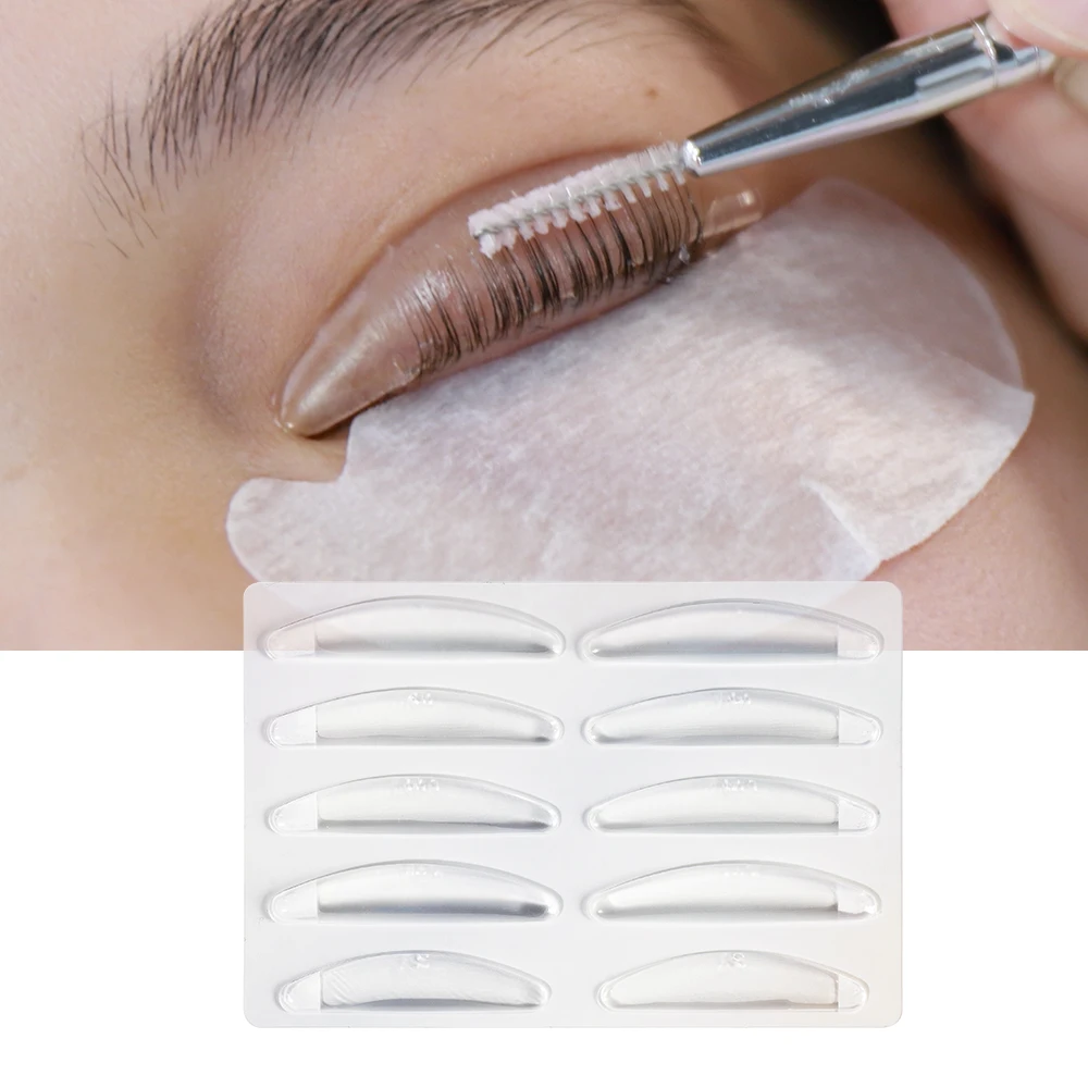 Eyelash Perm Lift Pads Reusable Lashes Shield Lifting Rods Transparent‌ LashLift Silicone Makeup Beauty Tools