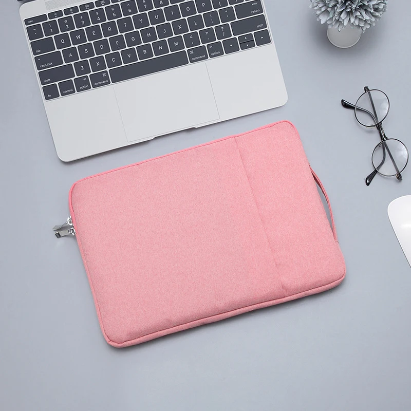 Laptoptas voor Macbook Air m2 Case 13 13.3 14 15 16 Binnenblaas Voor Macbook Pro Air M1 Lenovo Dell HP Huawei Xiaomi Denim Tas