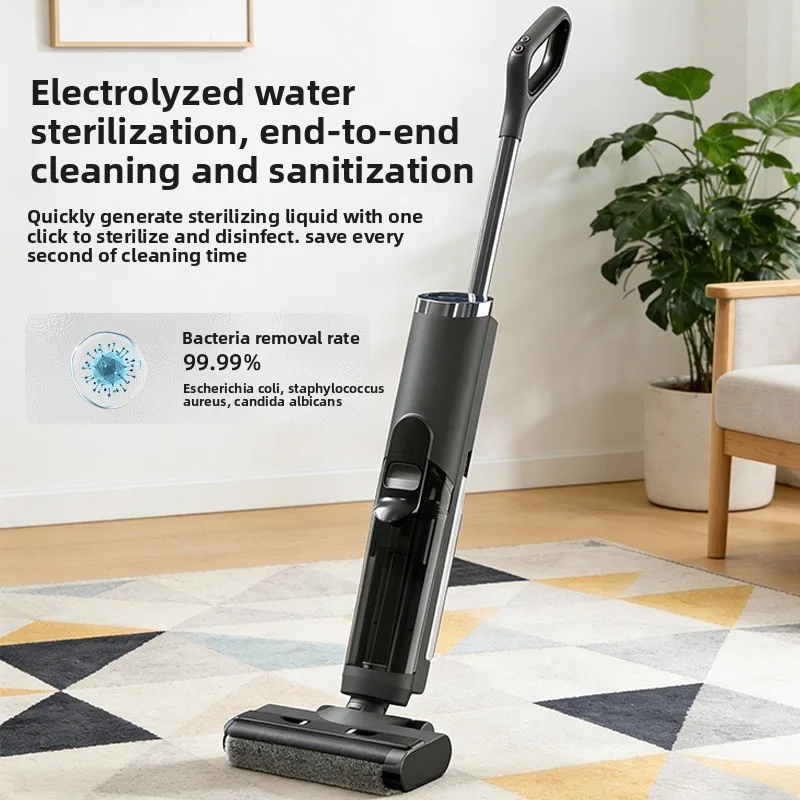 Smart household washing machine dry and wet dual-purpose washing, sweeping and towing machine