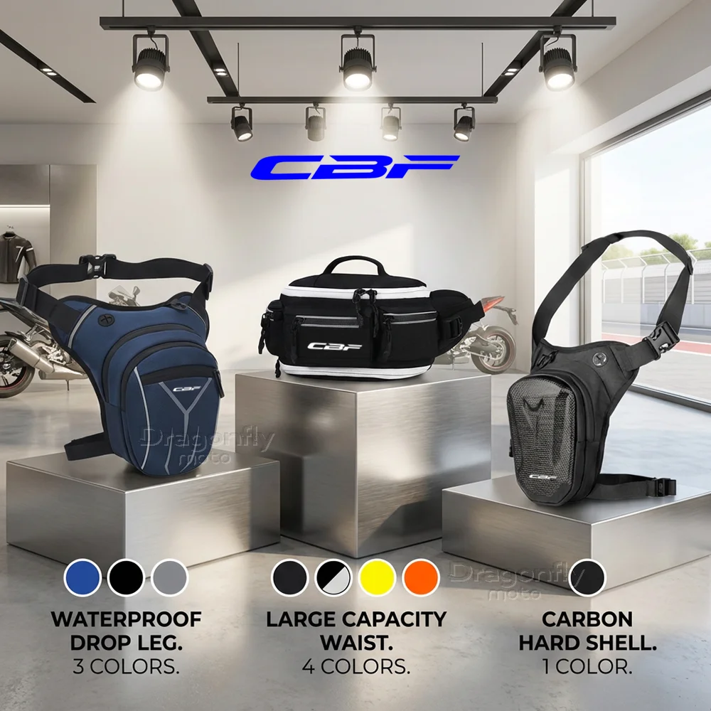 

For Honda CBF CBF125 CBF190R CBF500 CBF600 CBF1000 Motorcycle Leg Bag Waterproof Rider Waist Bag Cycling Bike Crossbody Bag